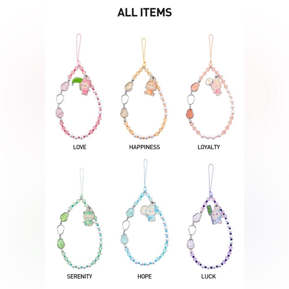 [Brand New] Labubu The Monsters - Big into Energy Series-Phone Charm - Luck - Picture 4 of 7